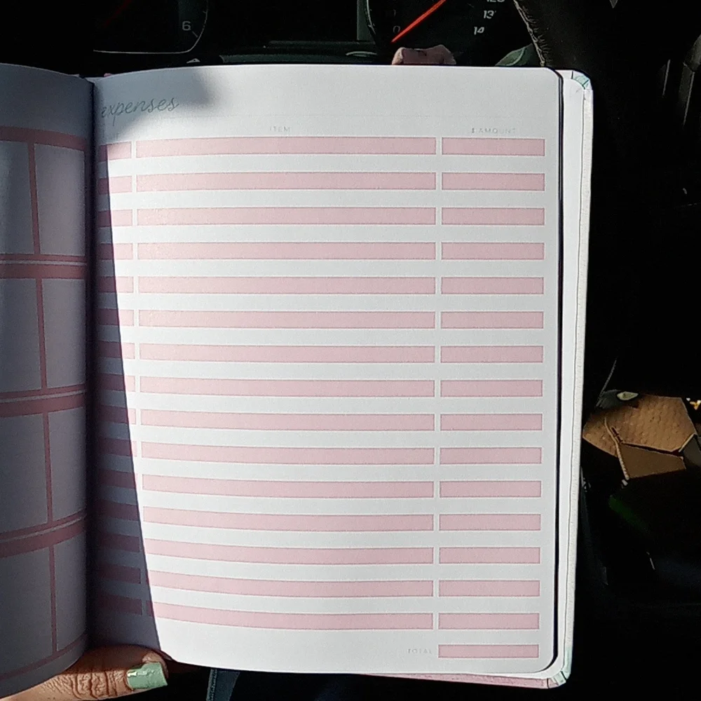 Budget/finance notebook hardcover - Picture 5 of 6